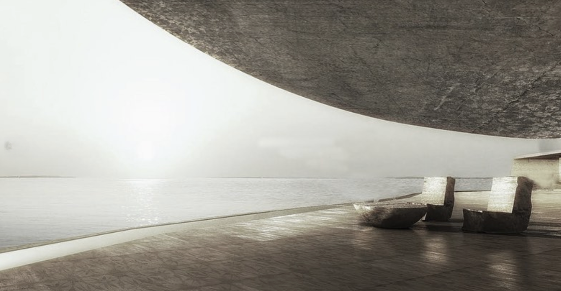 Tiba Beachclub — pool deck