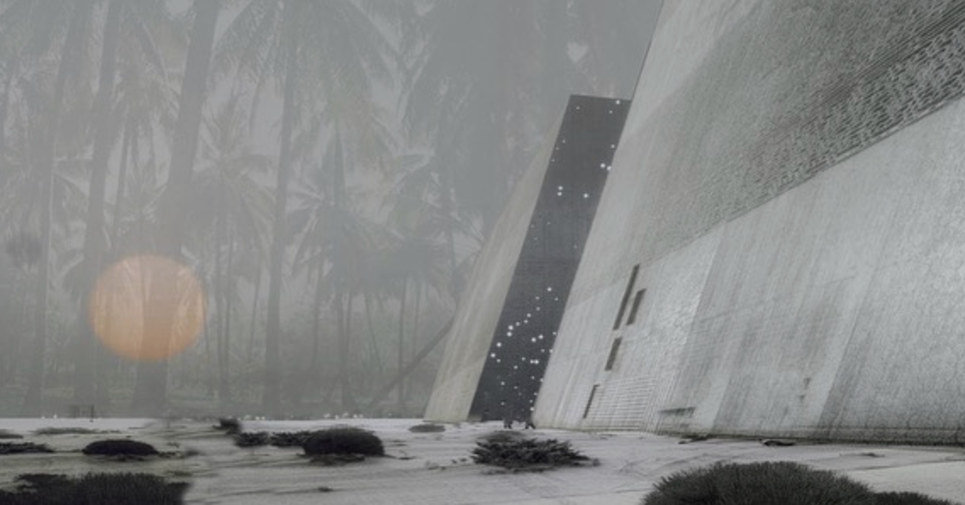 Tiba Beachclub — infinity pool merging with the ocean