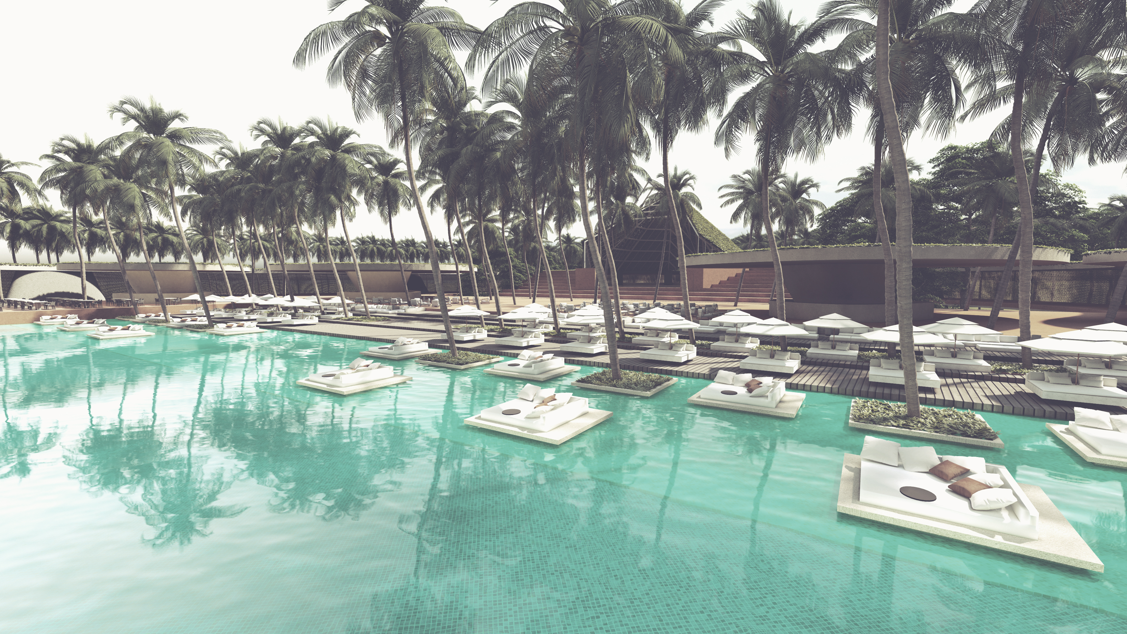 Tiba Beachclub — beachfront terrace