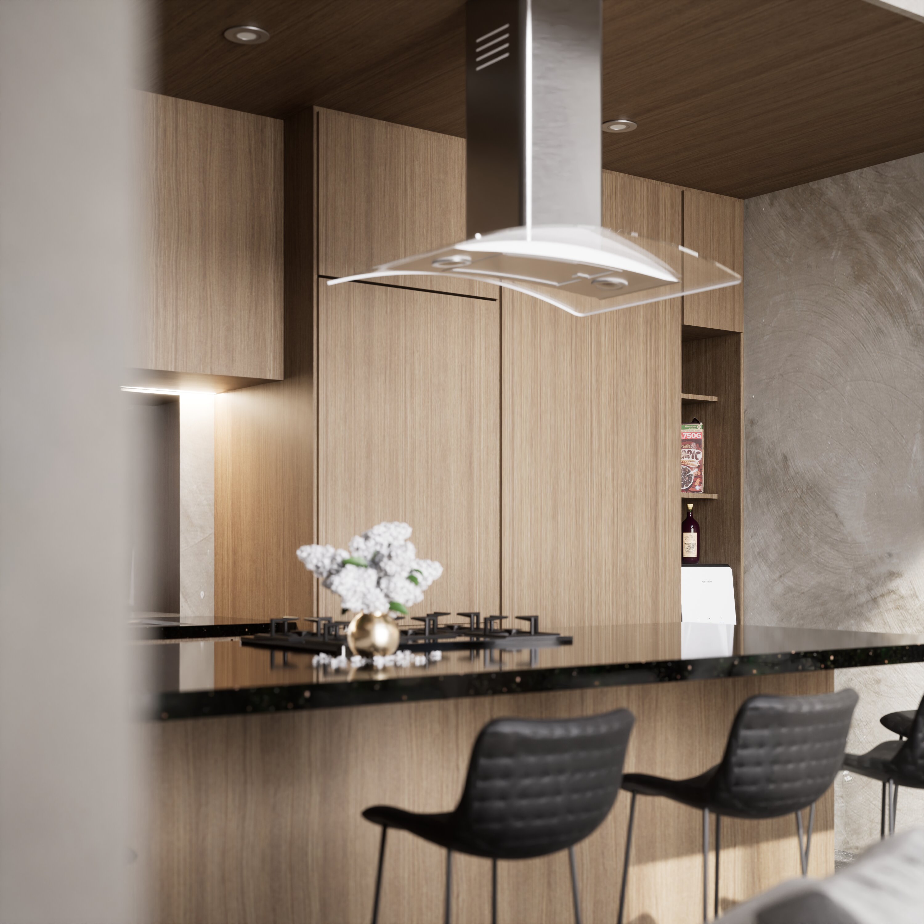 Tiba Lofts — bedroom suite