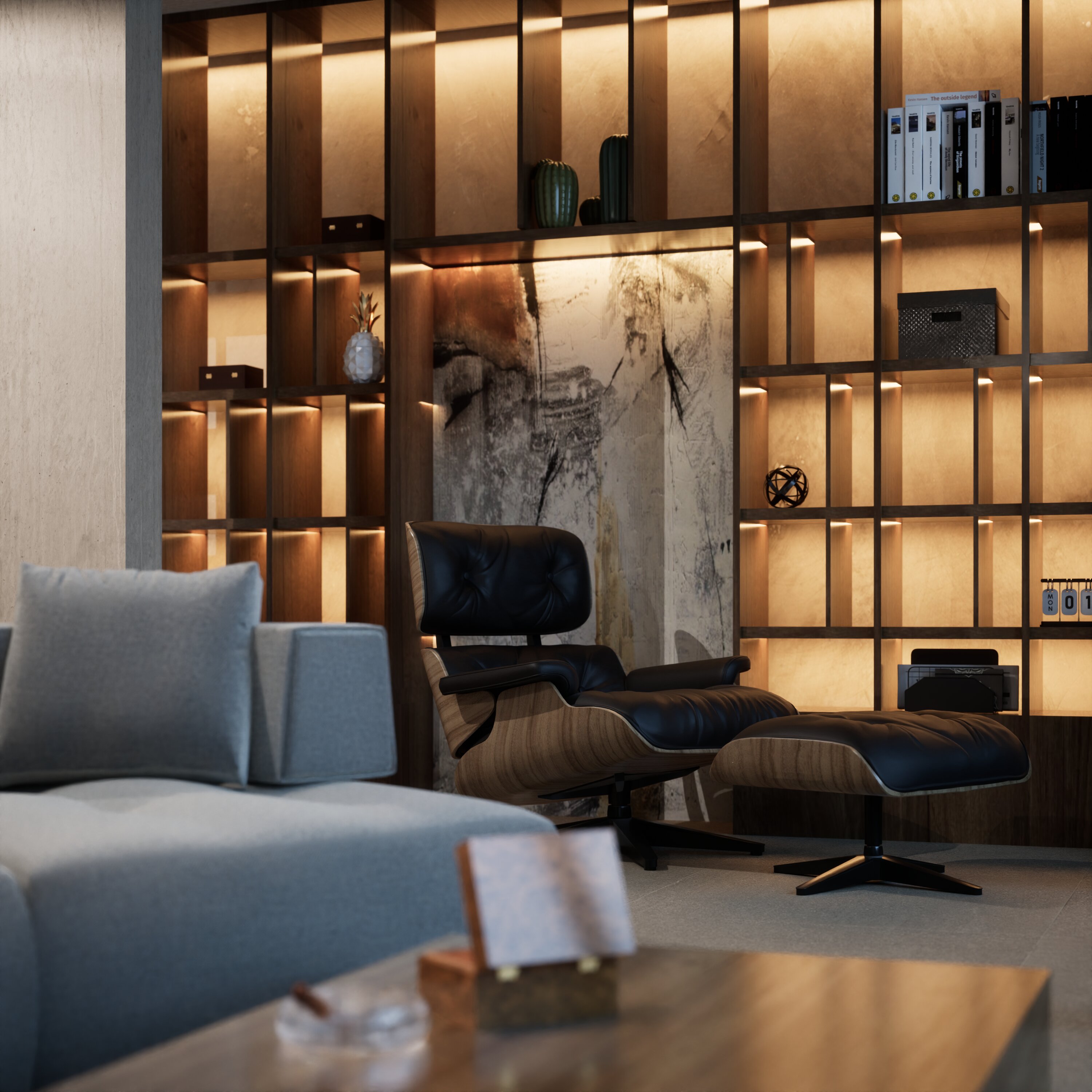 Tiba Lofts — limestone terrace and ocean horizon