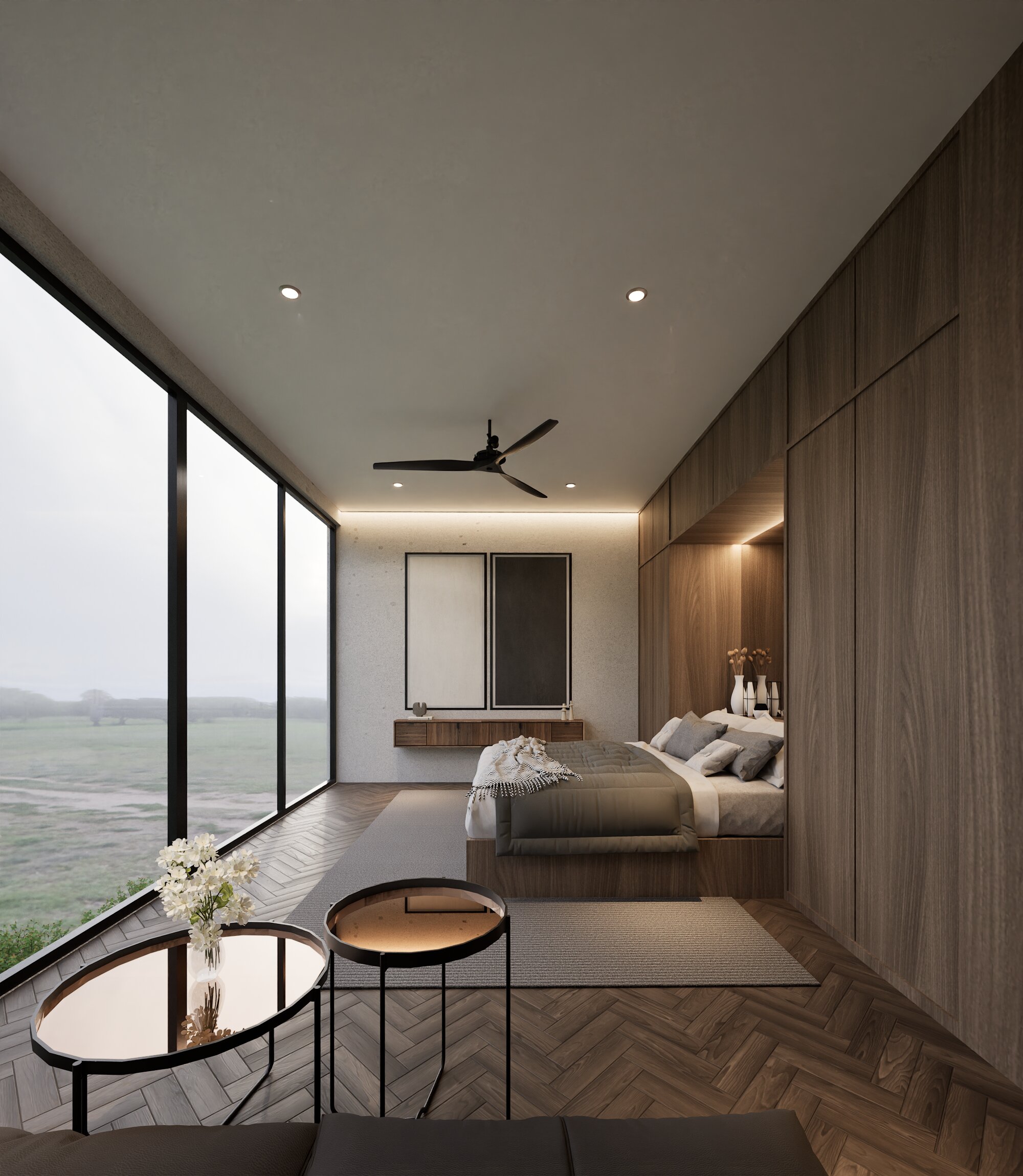 Tiba Townhouse — terrace with ocean view