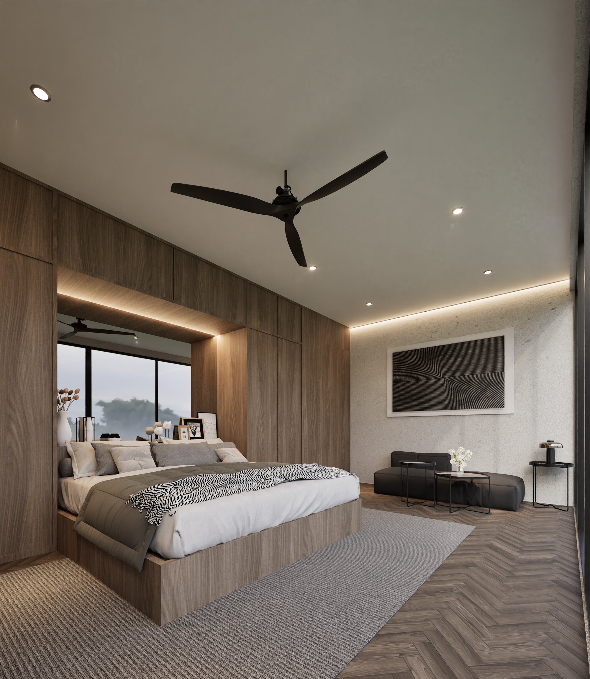 Tiba Townhouse — facade detail