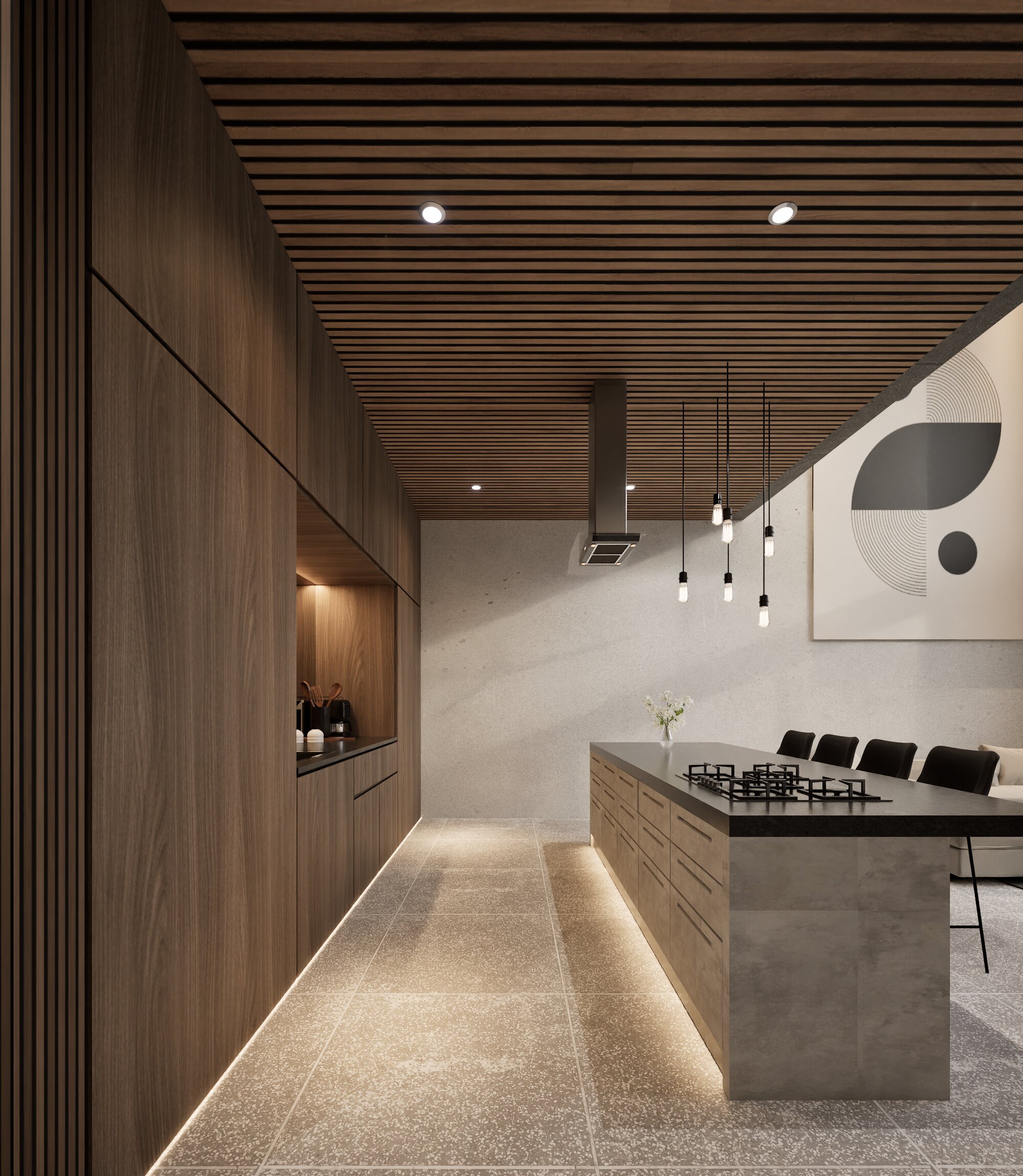 Tiba Townhouse — pool deck