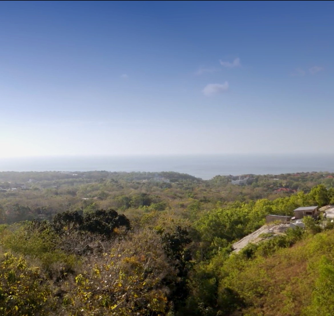 Unblocked ocean view from Uluwatu Sunset Hills